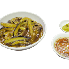麻婆茄子ごはん