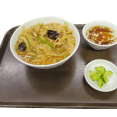 豚肉のあんかけごはん